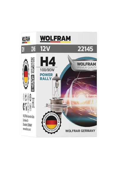 Ampul H4 12v 100/90w Tırnaklı P43t 1 Adet