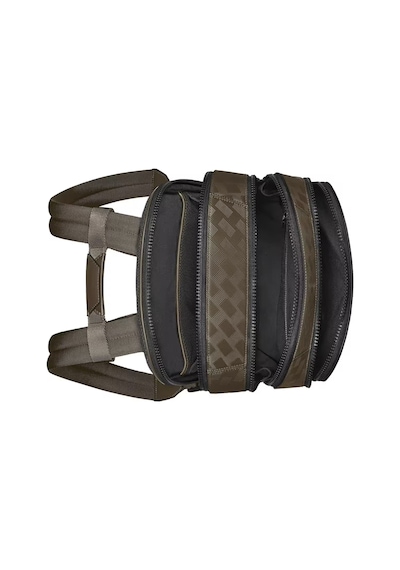 Montblanc Extreme Deri 3 Bölmeli Orta Boy Sırt Çantası 221594 Haki