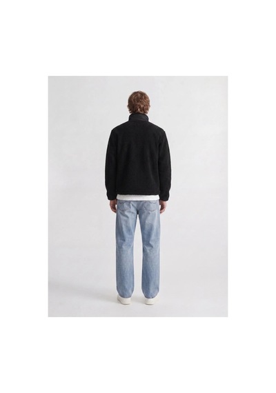 Jack & Jones Jack&jones 12299491 Jjesoho Teddy Jacket Aw26 Black Erkek Ceket Siyah