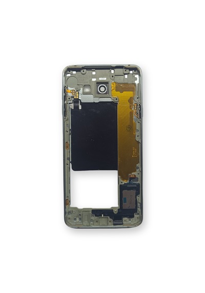 Samsung A710 Kasa Samsung Galaxy Uyumlu A7 2016 Silver Gri Renk Orta Kasa Çıtalı On Off Ses Tuş Bordu Buzzer Hoparlör Kamera Lens Gri Silver