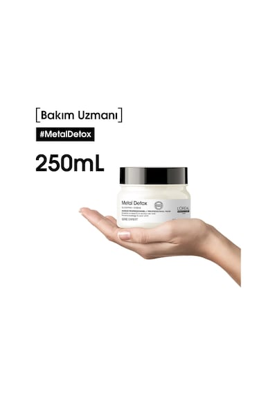 Loreal Professionnel Metal İşlem Görmüş ve Yıpranmış Saçlar İçin Metal Karşıtı Koruyucu Maske 250 ML