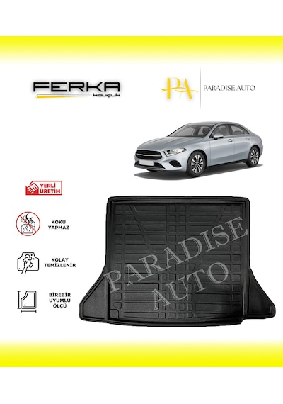 Mercedes-benz A Serisi Kulaklı Stepneli Sedan 2017 Ve Üstü Bagaj Havuzu