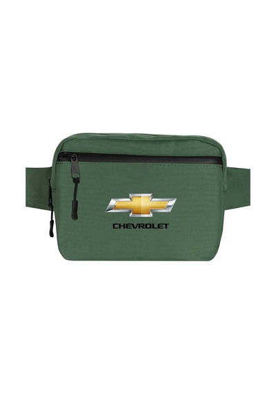 Chevrolet Logo Yeşil Bel Çantası