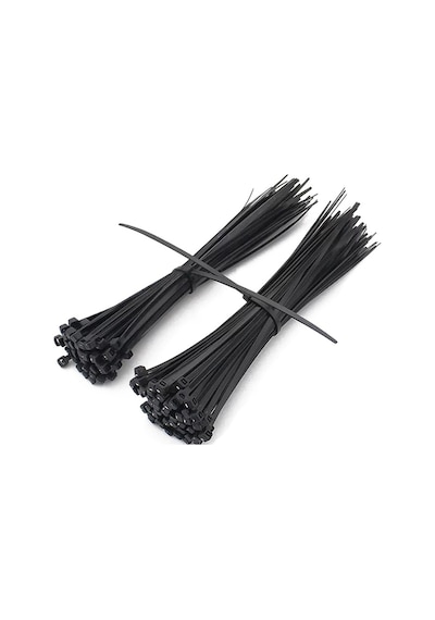 3.6 250Mm - Siyah - 25Cm Kablo Bağı - Cırt  Kelepçe