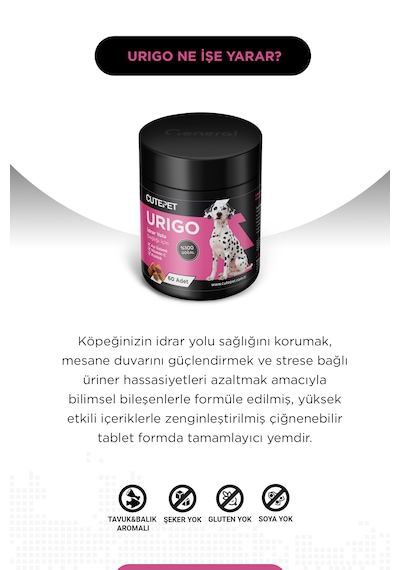 Köpek Idrar Yolu Sağlığı & Bağışıklık Paketi