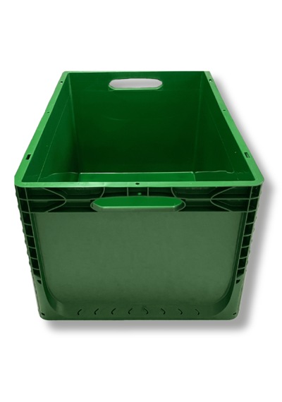 Alpbx 1.kalite Yeşil Plastik Kasa 60x40x32 Cm - Kutu 65 Litre