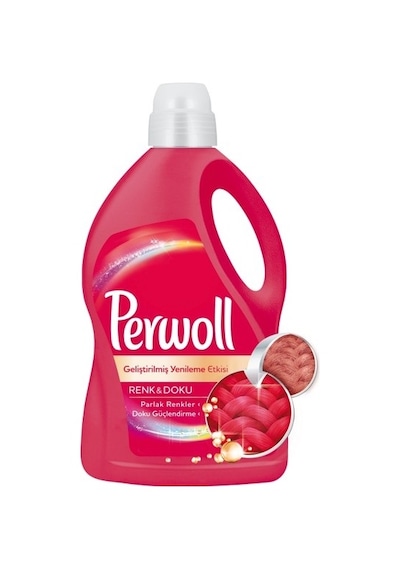 Perwoll Renkliler için Sıvı Çamaşır Deterjanı 50 Yıkama 3 L