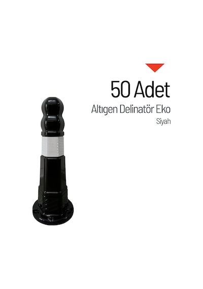50'li Altıgen Delinatör Seti Eko, Esnek Duba-3736