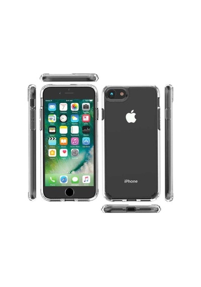 Apple Uyumlu iPhone 7 Kılıf Zore Coss Kapak Renksiz