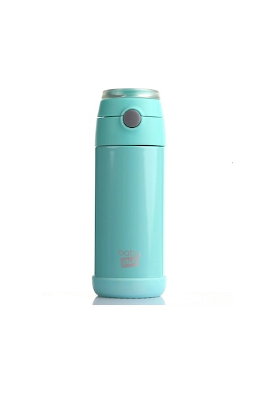 Baby Plus Çelik Termoslu Matara 350 Ml Mavi