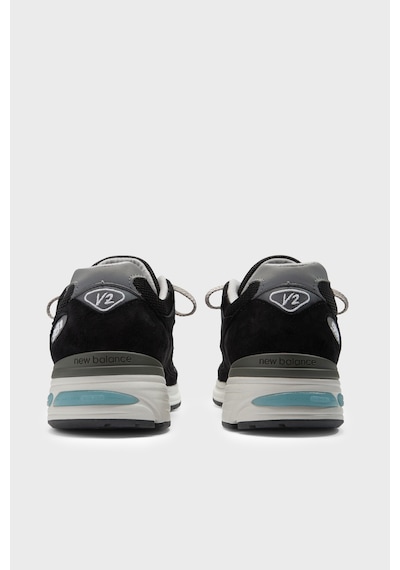 New Balance Deri Karışımlı Sneaker Ayakkabı Erkek Ayakkabı U991bk2 Siyah