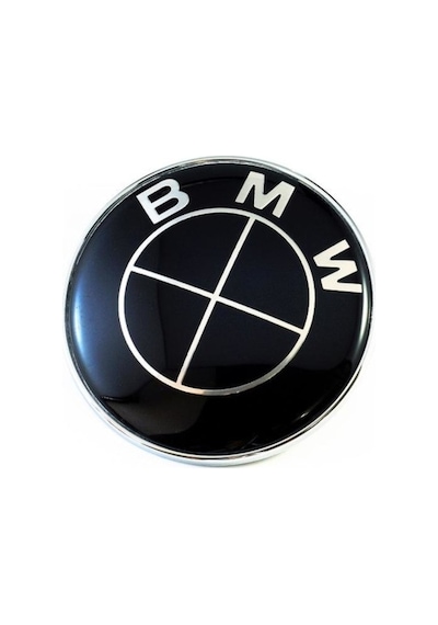 Bmw Logo Siyah 82Mm 1 Adet