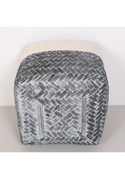 Humi 25x25x21 Cm Doğal Bambu M Sepet Gri