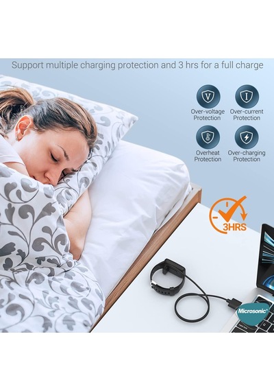 Microsonic Xiaomi Smart Band 9 Pro Manyetik Usb Şarj Kablosu