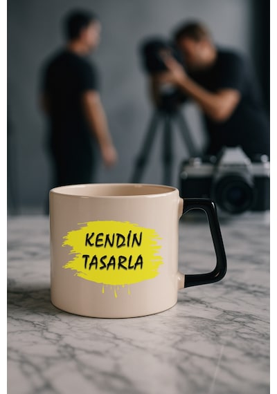 Kendin Tasarla Bardak - Kişiye Özel Bardak Satıya Sor Siyah2