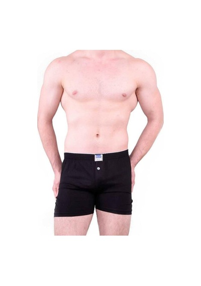 Berrak 1099 %100 Pamuk Penye Siyah 3'lü 3 Adet Erkek Boxer