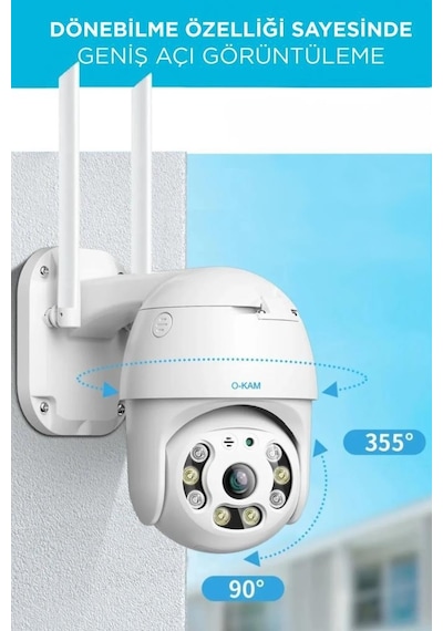 Torima CMR-12 360 Görüş Hareketli Akıllı Ip Güvenlik Kamerası Torima CMR-12 360 Görüş Hareketli Akıllı Ip Güvenlik Kamerası