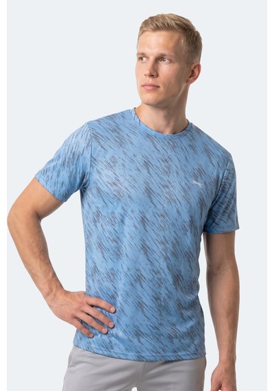 Slazenger Hady I Erkek Mavi Tişört