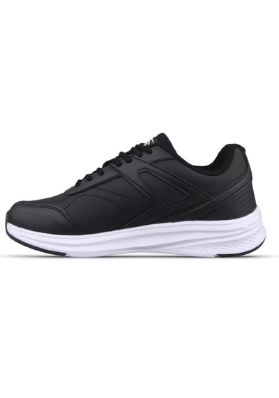 M.P Mp 242-1256 Siyah Beyaz Unisex Bağcıklı Spor Ayakkabı Siyah - Beyaz
