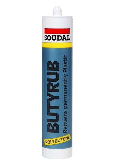 Soudal Butyrub Butilen Polimer Buhar Yalıtımlı Mastik 300 Ml Gri Gri