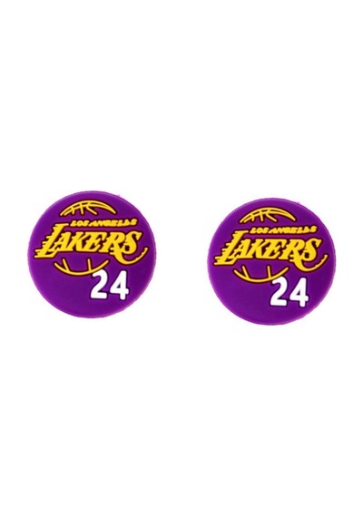 Lakers Desenli Xbox One S/one X/xbox E/xbox 360 Analog Koruyucu Silikon Pad