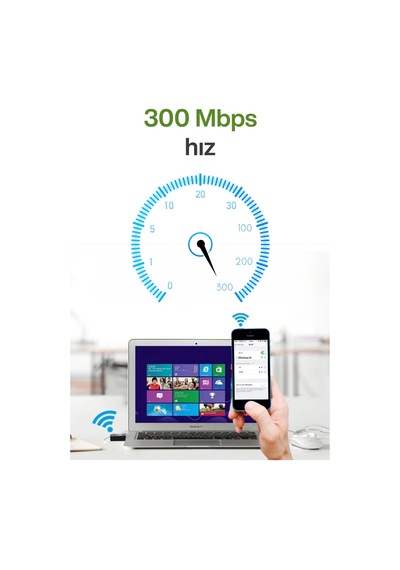 Usb Wifi Adaptör Kablosuz Wifi İnternet Alıcı Ağ Kartı Masaüstü Bilgisayar Pc 300 Mbps 802.11n 89387502