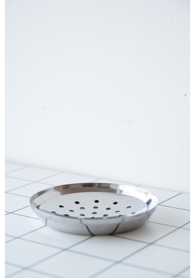 Çelik 11,5 Cm Damla Katı Sabunluk Metal - 694995827 Metal