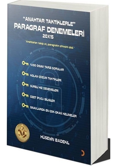 Anahtar Taktiklerle Paragraf Denemeleri 20 15 / Hüseyin Badekıl