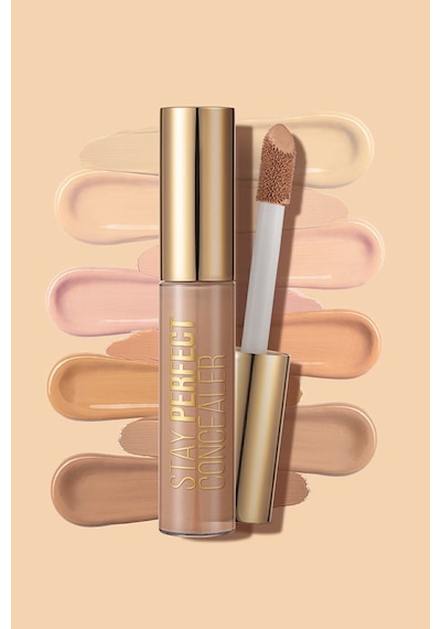 Flormar Doğal Bitişli Kapatıcı (SICAK ALT TON) - Stay Perfect Concealer - 010 Toffee - 8682536037303