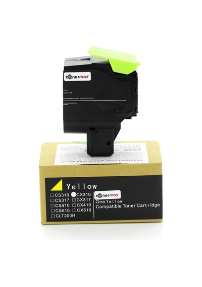 Tonerturk Lexmark 80C8Sy0 Sarı Uyumlu Toner / Cx310 / Cx410 / Cx510