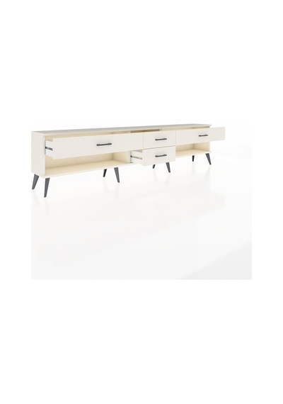 Arges Tv Ünitesi 4 Çekmeceli 220x30x51 Aytaşı-antrasit/aytaşı Antrasıt/aytası - Aytası Arges Tv Ünitesi 4 Çekmeceli 220x30x51 Aytaşı-antrasit/aytaşı Antrasıt/aytası - Aytası