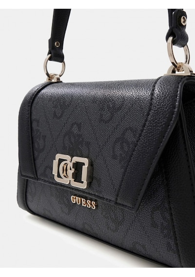 Guess Karnilla Logolu Kapaklı Omuz Kadın Antrasit El Çantası Hwos9901190-clo Antrasit