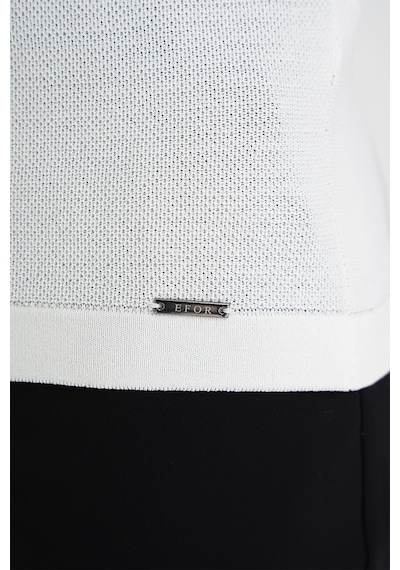 Efor Comfort Fit Polo Yaka Kısa Kollu Ekru Triko Tr 883 Ekru