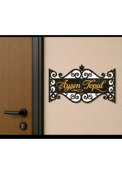 Kişiye Özel 6 Katmanlı Kabartmalı Ahşap Kapı İsimliği - Lüks Lazer Kesim Ofis Daire Kapı Levhası 15,3 Cmx20 Cm Kişiye Özel 6 Katmanlı Kabartmalı Ahşap Kapı İsimliği - Lüks Lazer Kesim Ofis Daire Kapı Levhası 15,3 Cmx20 Cm