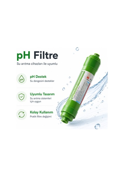Su Arıtma Cihazı Ph Filtresi Inline Filtre 408694080