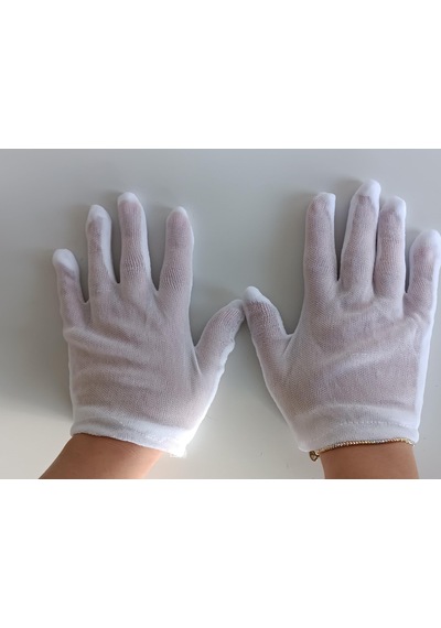 Öğrenci İş Teknik Etkinlik Eldiveni Beyaz 25 Çift