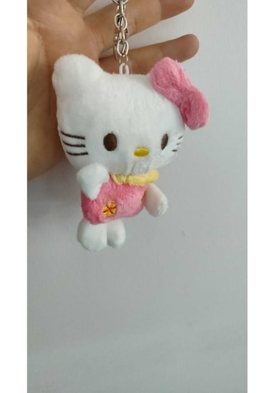 Hello Kitty Peluş Anahtarlık Çanta Aksesuar Boyut:12cm