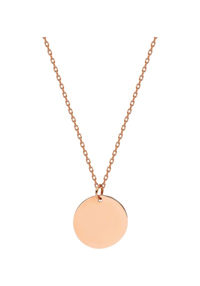Glorria Rose Altın Plaka Kolye N11.29746