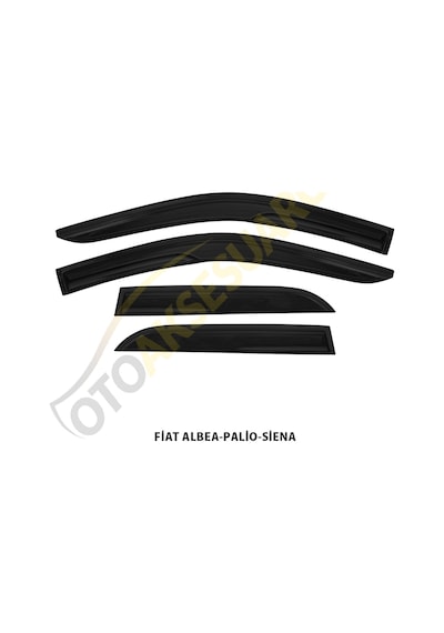 Fiat Albea Fiat Palio Fiat Siena Mügen Cam Rüzgarlığı 4 Lü Takım