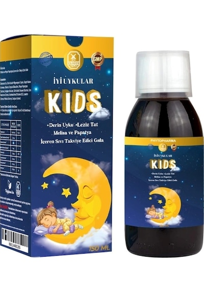 Phytopharma Kids Uyku Şurubu Melisa Papatya İçeren Damla 150 ML