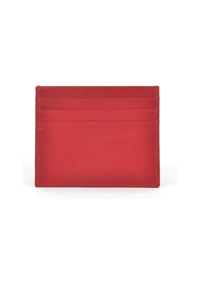Ziya, Unisex Hakiki Deri Kartlık 1539852z05 Kırmızı 1539852z05 225 Kırmızı