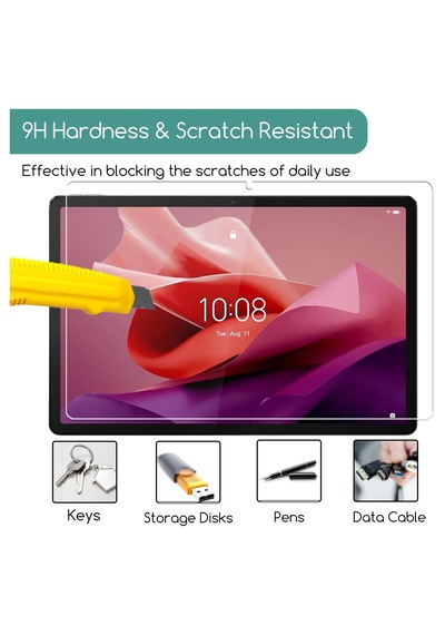 Lenovo Idea Tab Pro 2025/tab P12 2023 Uyumlu Temperli Cam Ekran Koruyucu 2 Adet