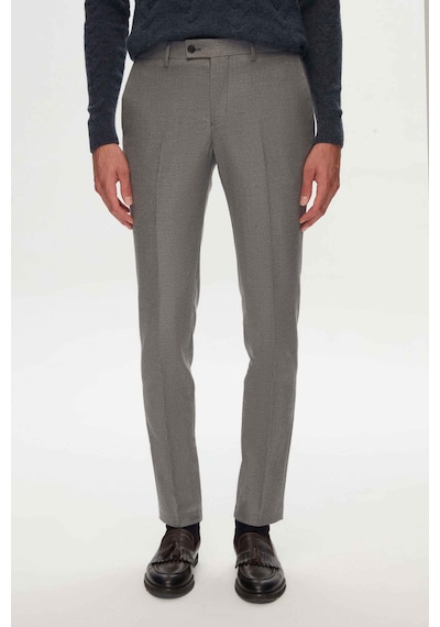 Twn Gri Gabardin Kumaş Pantolon 3ef03hc083451 Gri