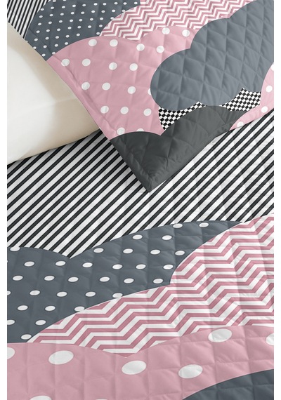 Pembe Bulut Geometrik Genç Odası Tek Kişilik Pike Takımı-gri Pastel 160x220 Cm Kapitone Yatak Örtüsü Kumlu İpek Mırıltısı Pembe Bulut Geometrik Genç Odası Tek Kişilik Pike Takımı-gri Pastel 160x220 Cm Kapitone Yatak Örtüsü Kumlu İpek Mırıltısı