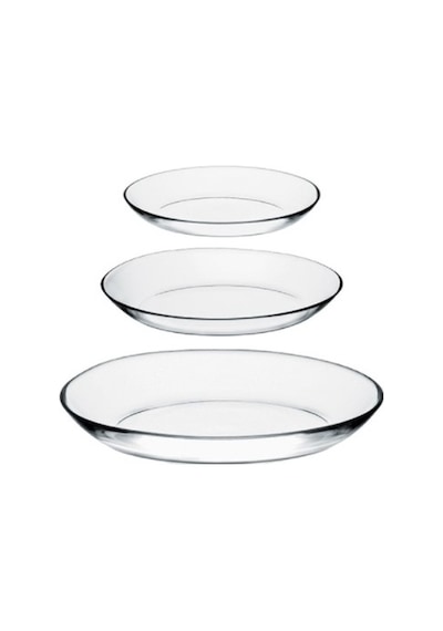 Paşabahçe 96501 İnvitation Oval Servis Tabağı 3 Lü
