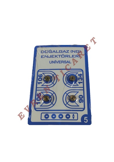 Doğalgaz Enjektör Ocak Memesi Dirsek Dönüşüm Seti - 474905572