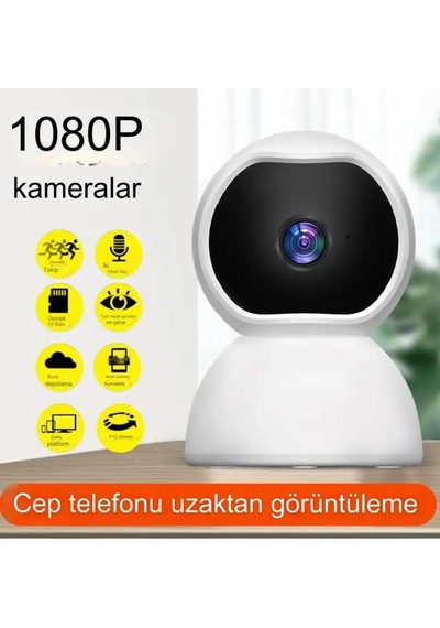 Cmr-26 Hd Akıllı Ip Kamera 360 Derece Dönebilen Mobil Uzaktan Iz