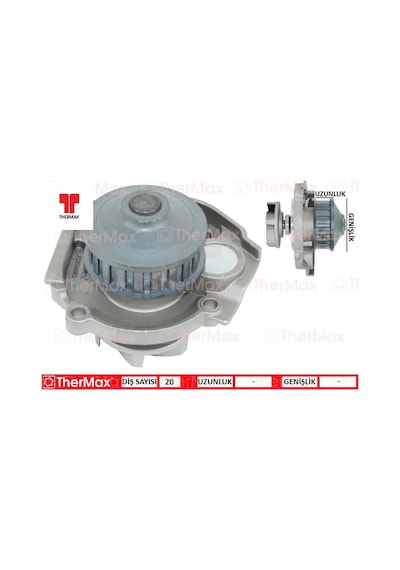 Devirdaim Uno 60-palıo 1.2 20 Diş Pa286a T 5973713 Thermax 71713727/ 7640163/ 46423351