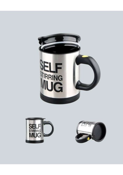 Ergonomik Kendi Kendini Karıştıran Termos Kupa 350 Ml Ofis Kullanımı