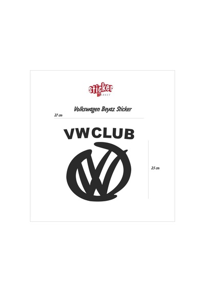 Volkswagen Club Sticker